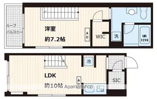 FULLEA本郷【4階】の間取り