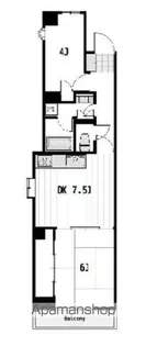 2DKの間取り画像