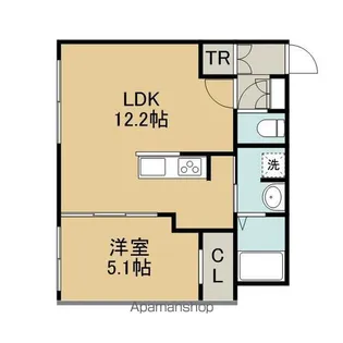 MARESSE KANTO(マレッセ カント)【202号室】の間取り