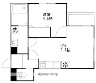 MERCURY船橋【2階】の間取り