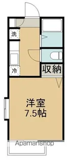 ウエストフォーラム【2階】の間取り
