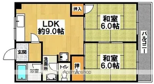 恒信ハイツ【5階】の間取り