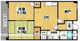 恒信ハイツ【4階】の間取り