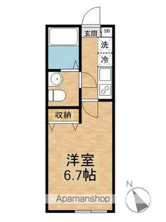 パルク井の頭【1階】の間取り