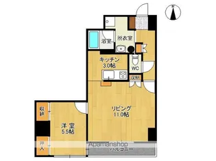 CENTER CITY⑤【10階】の間取り