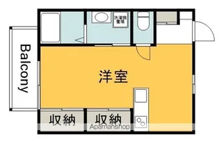 RIVERE吉島【2階】の間取り