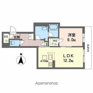 コンコード【1階】の間取り