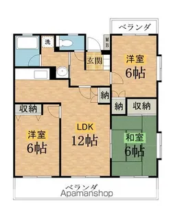 レジデンス光和115【2階】の間取り