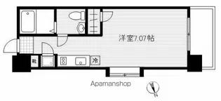 MARKSPRINGSTOWERTOKYO(マークスプリン【1201号室】の間取り