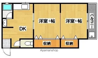 ホルムグランデ帝塚山【2階】の間取り