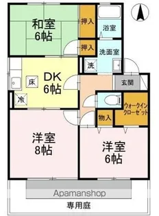 ソフィア横町 C棟【1階】の間取り