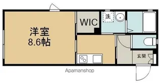 ボーノ山本【102号室】の間取り