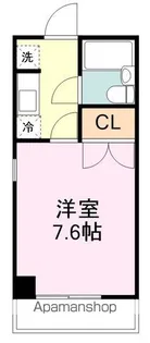 アーバン川内【410号室】の間取り