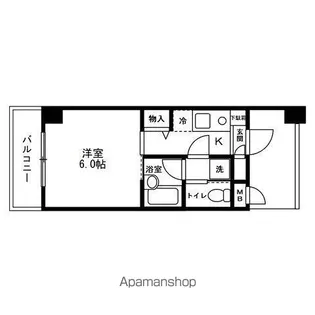 フルールエポワール【205号室】の間取り