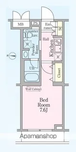 ハイズ新宿西落合【3階】の間取り