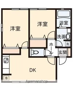 グランデュール1【1階】の間取り