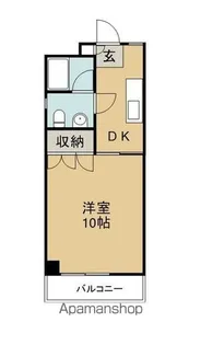 アクティパレス【408号室】の間取り