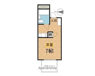 トレンタハウス八王子【4階】の間取り