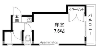 コリンドゥ草津【202号室】の間取り