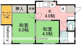 花椿 C棟【2階】の間取り