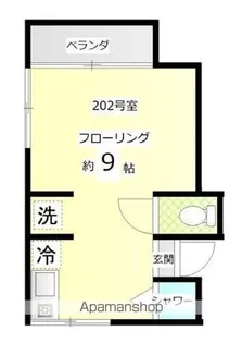 ハウスK【2階】の間取り