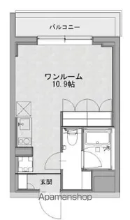 リエットテラス高円寺【308号室】の間取り