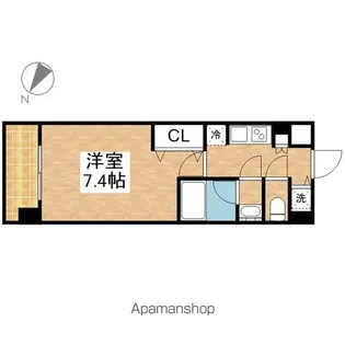 セノアタワー泉【8階】の間取り