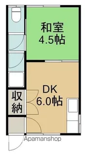 北浜メゾンなかはま(キタハマメゾンナカハマ)【5号室】の間取り