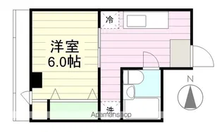 スカバーティ【403号室】の間取り