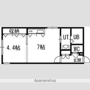 プリマベーラ発寒南【4階】の間取り