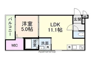 Ciel咲くら【1階】の間取り