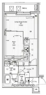 PREMIUM CUBE東高円寺DEUX【2階】の間取り