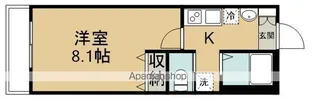 朋久レジデンス【1階】の間取り