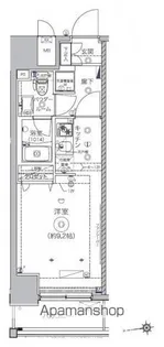 クレイシア秋葉原【5階】の間取り