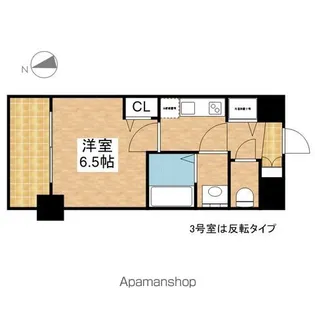 プレサンス大須プライマル【10階】の間取り