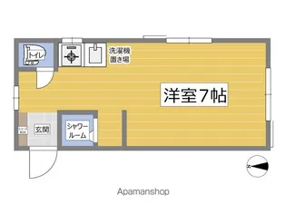 フレグランス屋形【6号室】の間取り
