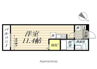QUIET CRAB HOUSE 鶴見寺谷(仮)【3階】の間取り