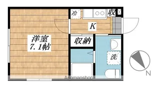 CHAINON津田沼【1階】の間取り