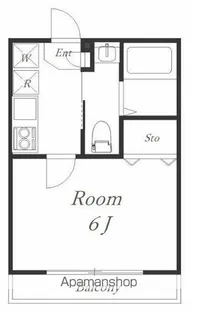 アッパービレッジ根岸【1階】の間取り