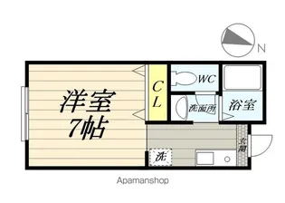 洋光台ホームズ【201号室】の間取り