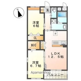 LA MAISON DU RVE (ラ・メゾン・デュ・レーヴ)【4階】の間取り