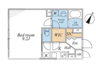 LEGALAND三軒茶屋SOUTH【4階】の間取り