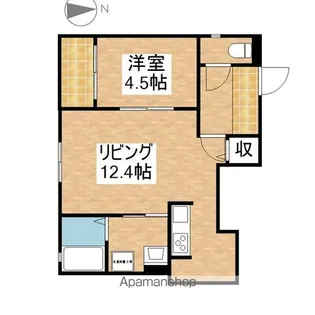 仮)昭和区下構町アパート【102号室】の間取り