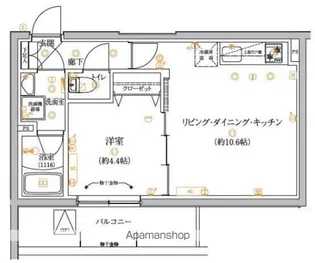 VERXEED STAIR HIGASHIJUJOEKIMAE【2階】の間取り