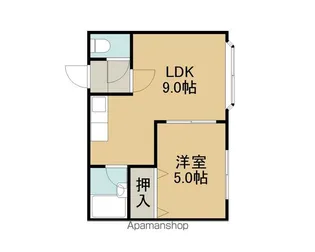 ハイツフィリオ1965【201号室】の間取り