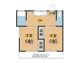 東京都八王子市丹木町3丁目【アパート】の間取り