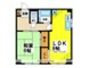 東京都世田谷区松原3丁目【マンション】の間取り