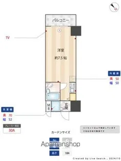 シーアイマンション鶴見【8階】の間取り
