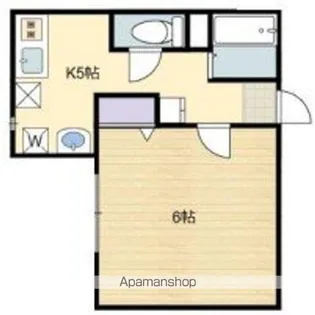 カシータ松戸【2階】の間取り
