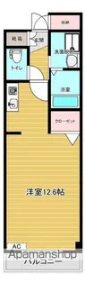 チャームテラス222W【2階】の間取り